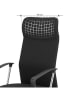 Songmics Bürostuhl in Schwarz - (B)63 x (H)120 x (T)63 cm