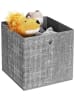 Songmics 6er-Set: Aufbewahrungsboxen in Grau - (B)30 x (H)30 x (T)30 cm