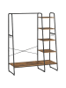 Songmics Staande kapstok zwart/bruin - (B)120 x (H)160 x (D)45 cm