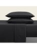 CXL by Christian Lacroix 4-delige set: satijnen bedlakens en kussenslopen zwart
