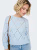 ONLY Pullover in Hellblau