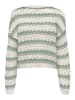 ONLY Pullover in Creme/ Grün