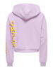KIDS ONLY Hoodie "Smile" in Lila