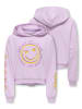 KIDS ONLY Hoodie "Smile" in Lila