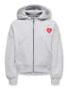 KIDS ONLY Sweatjacke "Evisa" in Grau
