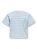 KIDS ONLY Shirt "Livina" in Hellblau/ Creme
