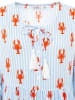 Zwillingsherz Kleid "Lobsters & Stripes" in Hellblau