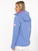 Zwillingsherz Softshelljacke "Glücksmomente" in Hellblau/ Pink