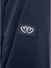 Zwillingsherz Parka "Keep Smiling" w kolorze granatowym