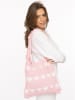 Zwillingsherz Shopper in Rosa