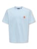 ONLY & SONS Junior Koszulka "Fred" w kolorze błękitnym