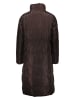 More & More Wintermantel in Dunkelbraun