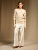 Perfect Cashmere Kaschmir-Armstulpen "Juliana" in Creme