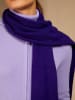 Perfect Cashmere Kaszmirowy szal "Kelly" w kolorze granatowym - 200 x 30 cm