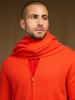 Perfect Cashmere Kaschmir-Loop-Schal "Lea" in Orange - (L)180 x (B)30 cm