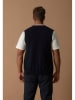Perfect Cashmere Kaschmir-Weste "Arthur" in Dunkelblau