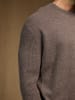 Perfect Cashmere Kasjmieren trui "Cris" taupe