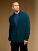 Perfect Cashmere Kaszmirowy kardigan "Leo" w kolorze granatowym
