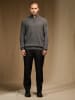 Perfect Cashmere Kaszmirowy sweter "Louis" w kolorze antracytowym