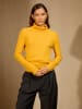 Perfect Cashmere Kasjmieren coltrui "Carrick" geel
