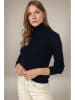 Perfect Cashmere Kaschmir-Rollkragenpullover "Elly" in Dunkelblau