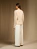 Perfect Cashmere Kaszmirowy sweter "Eugenia" w kolorze kremowym