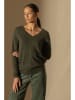 Perfect Cashmere Kaszmirowy sweter "Kalie" w kolorze khaki