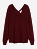 Perfect Cashmere Kaszmirowy sweter "Lova" w kolorze bordowym