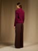 Perfect Cashmere Kasjmieren vest "Mila" bordeaux