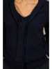 Perfect Cashmere Kaschmir-Pullover "Noty" in Dunkelblau