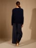 Perfect Cashmere Kasjmieren trui "Oceane" donkerblauw