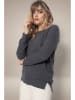 Perfect Cashmere Kaszmirowy sweter "Sasha" w kolorze ciemnoszarym