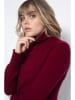 Perfect Cashmere Kasjmieren coltrui "Tracy" bordeaux