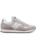 Saucony Leder-Sneakers "DXN Trainer" in Rosa/ Grau
