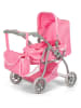 MAMAMEMO Kombipuppenwagen in Rosa - ab 3 Jahren