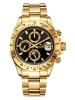 ALAIN ASTER Chronograph in Gold/ Schwarz