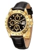 ALAIN ASTER Chronograph in Schwarz/ Gold