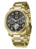 ALAIN ASTER Chronograph in Gold/ Schwarz