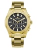 ALAIN ASTER Chronograaf goudkleurig/zwart