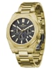 ALAIN ASTER Chronograph in Gold/ Schwarz