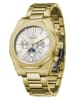 ALAIN ASTER Chronograph in Gold/ Silber