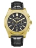 ALAIN ASTER Chronograph in Schwarz/ Gold