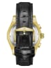 ALAIN ASTER Chronograph in Schwarz/ Gold/ Silber