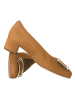 HASSIA Leder-Pumps "Evelyn" in Hellbraun