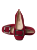HASSIA Leren pumps "Evelyn" rood