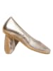 HASSIA Leren ballerina's "Pescara" goudkleurig