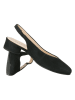 HASSIA Leder-Slingballerinas "Roma" in Schwarz