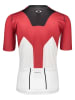 Oakley Koszulka kolarska "Colorblock" w kolorze czerwono-czarnym