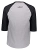 Oakley Longsleeve "College" in Grau/ Schwarz
