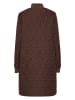 Ilse Jacobsen Płaszcz pikowany w kolorze ciemnobrązowym